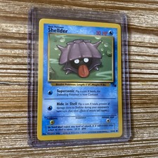 SHELLDER 54/62 Fossil Unlimited WOTC Pokemon Card 1999 Near Mint - Mint