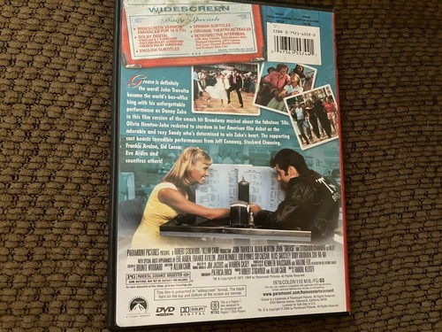 Grease DVD Widescreen  1978 John Travolta - Picture 2 of 2
