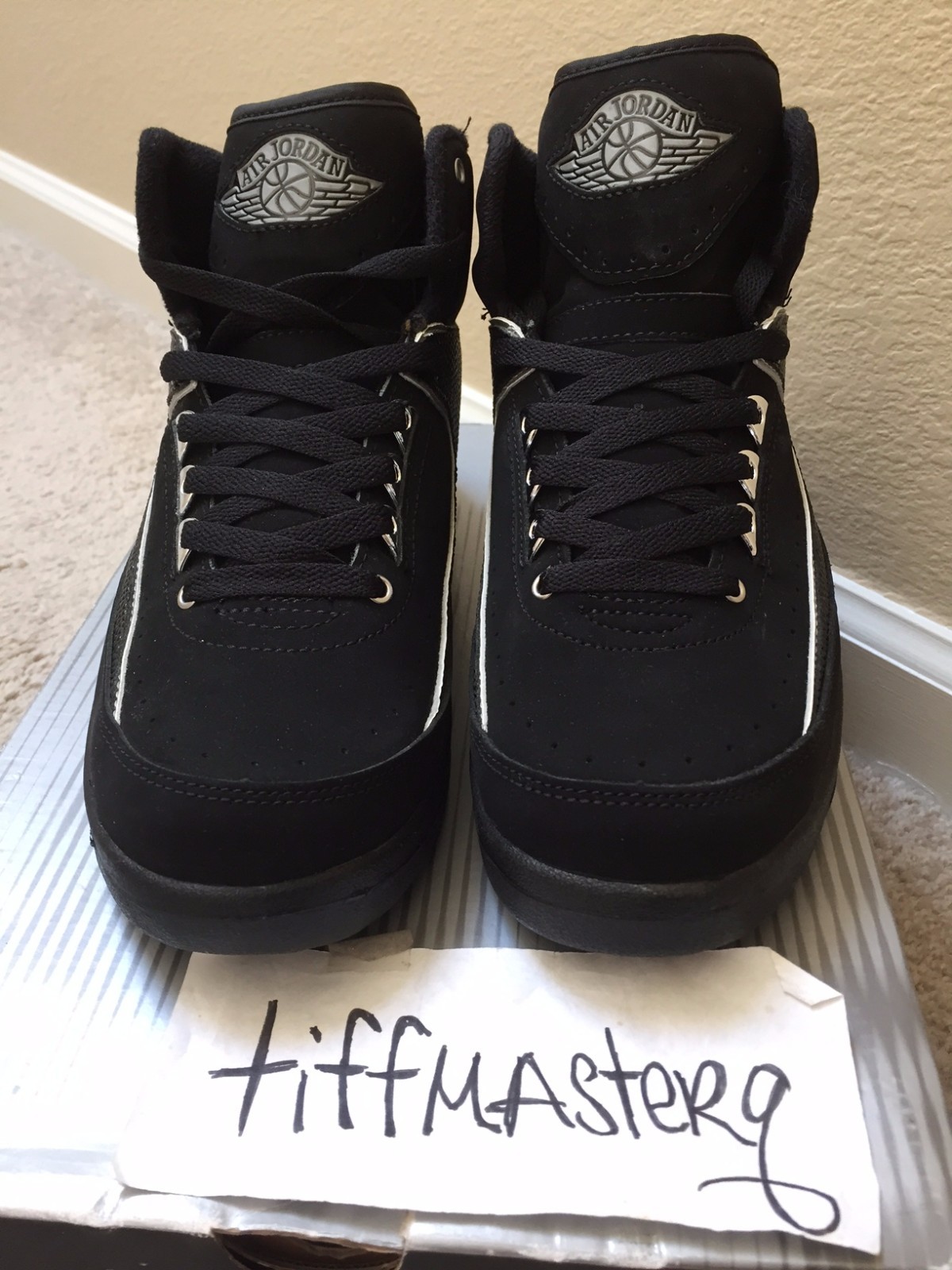 Neue 2004 nike air jordan 2 chrom - sz 6y schwarz (gs) jugend schwarz 6y / chrome 5.5y 6.5y 7b24c6 Neue 2004 nike air jordan 2 chrom - sz 6y schwarz (gs) jugend schwarz 6y / chrome 5.5y 6.5y 7b24c6