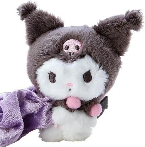 Sanrio Character Kuromi Hugging Hair Scrunchie Mascot Hair Accessories New JP - Picture 11 of 12