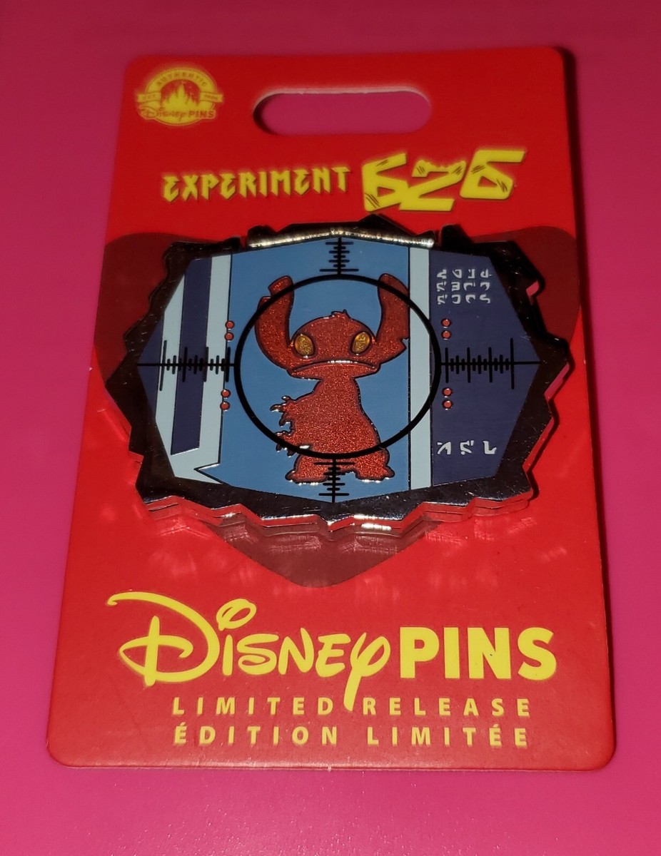 WDI Stitch pin スティッチ　スクランプ　ピンバッジ Disney Pin Stitch WDI Imagineering ID Badge LE300 Lilo and