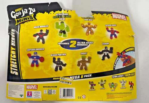 Heroes Of Goo Jit Zu Marvel Mini 8 Pack (Damaged box) - Picture 2 of 2