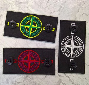 Stone Island Patch with Buttons Badge