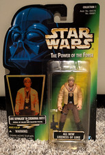 Kenner Star Wars Luke Skywalker In Ceremonial Outfit Green Card Action Figure