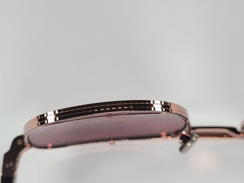 Ray-Ban RB8258 FRANK II TITANIUM Sunglasses 51-20-140 Rose Gold Dark Violet Lens - Picture 17 of 19