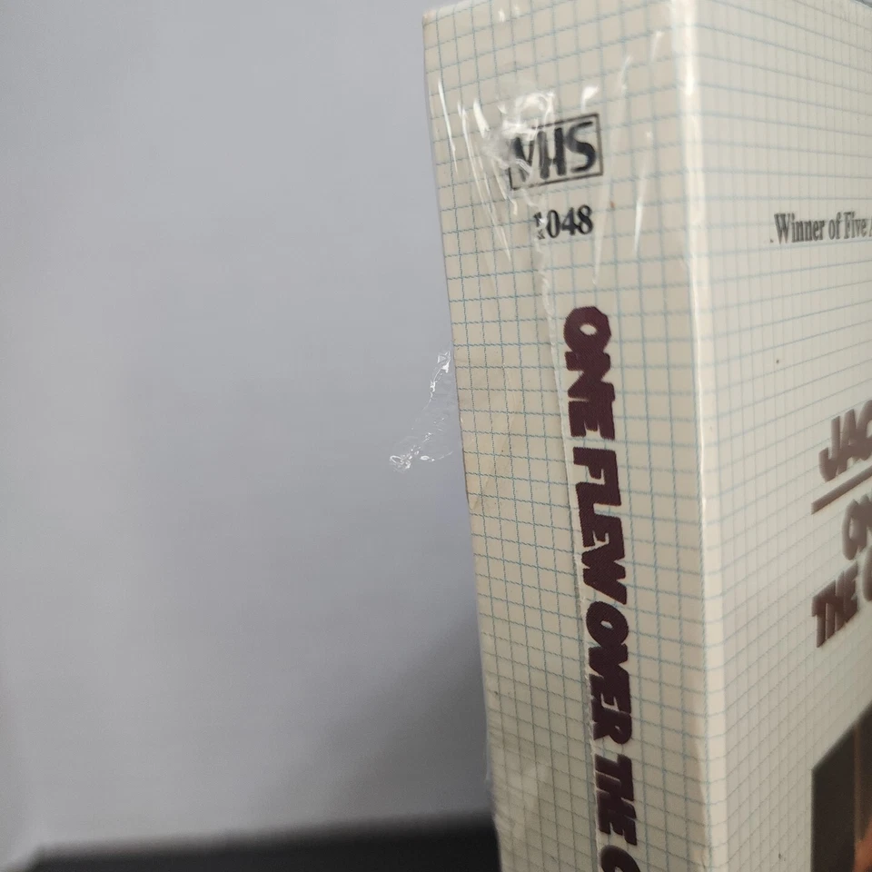 One Flew Over the Cuckoo's Nest VHS FACTORY SEALED Jack Nicholson HBO Video - Image 3 of 4