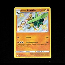 2021 Pokemon - Sirfetch'd SV064/SV122 Shining Fates Shiny Vault Holo Rare NM