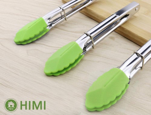 HINMAY Mini Tongs with Silicone Tips 7 Inches Cooking Tongs, Set of...  - Afbeelding 56 van 82