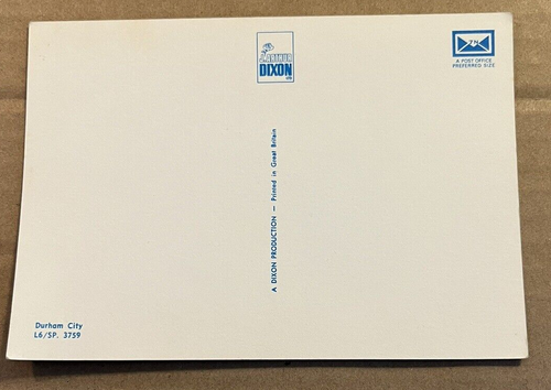 UNUSED POSTCARD - DURHAM CITY, ENGLAND - Picture 2 of 2