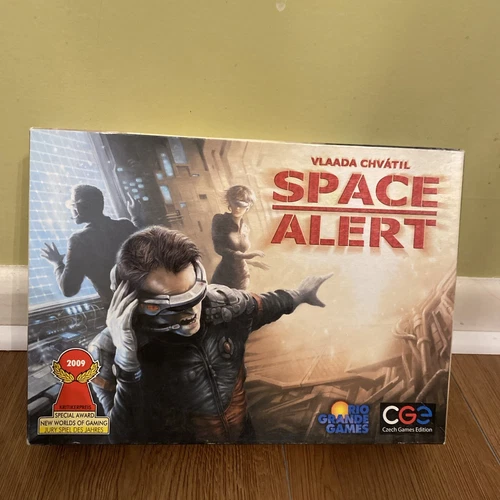 Space Alert Board Game Czech Games Vlaada Chvatil COMPLETE!