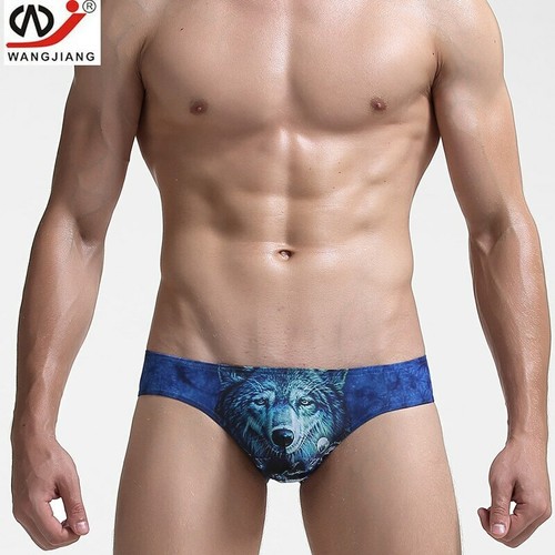 Las Bragas Sexys Los Hombres Estampado Animales Comodidad Elasticidad - Imagen 6 de 17