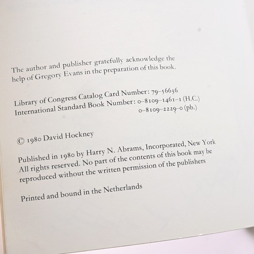 SIGNED David Hockney PAPER POOLS 1980 PB Edition Modern Art - Picture 4 of 8