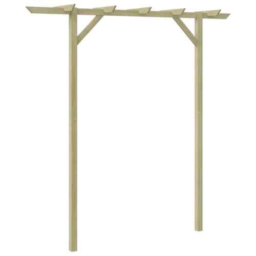 Rosenbogen Rankhilfe Spalier Torbogen Blumenbogen Holzbogen 200/400cm vidaXL - Bild 3 von 24