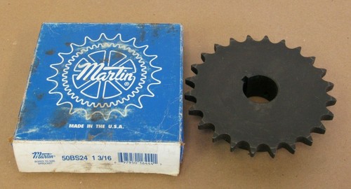 MARTIN BORED TO SIZE SPROCKET 50BS24 1-3/16 - Picture 2 of 4