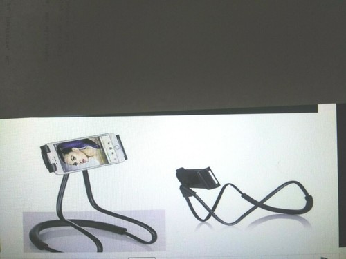 Universal Lazy Hanging Neck Phone Stand Mount Necklace Support Bracket Holder - Picture 5 of 8