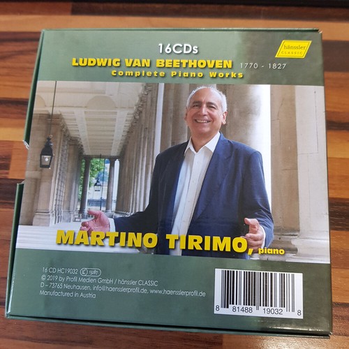 MARTINO TIRIMO: Beethoven - Complete Piano Works BOX > NM/EX(16CD) - Bild 2 von 2