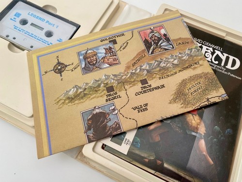 Sinclair ZX Spectrum ~ Legend by Century Software ~ David Gemmell ~ custodia grande - Foto 5 di 17