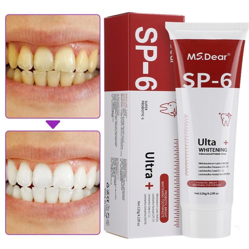 Probiotic Toothpaste SP-6 Whitening Tooth Oral Hygiene Clean Fresh Breath 120g - Picture 2 of 21