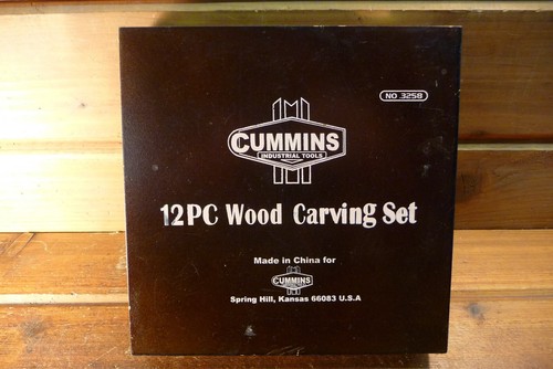 Cummins 11pz Set intaglio legno, n. 3258, in scatola di legno - Foto 3 di 12