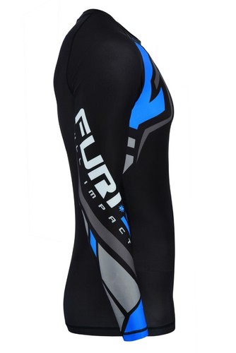 MMA Rash Guard Compression Rash Guards Top Shirt Boxing Base Layer Grappling UFC - Picture 3 of 5