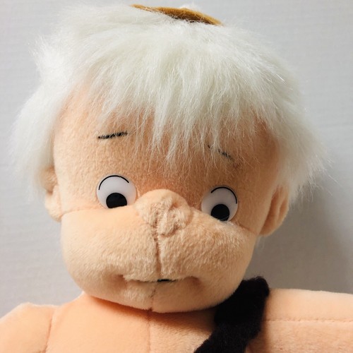 Vintage 1990 Nanco Flintstones Bam Bam Plush Toy 17” Stuffed Doll - Picture 2 of 9