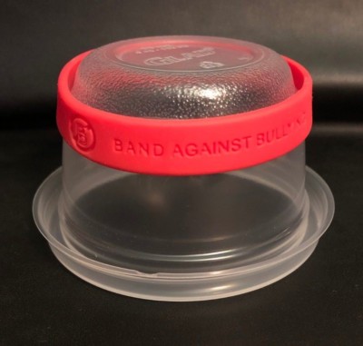 Anti Bullying Silicone Rubber Bracelet Single Band Against Bullying Wristband Anti Bullying Silicone Rubber Bracelet Single Band Against Bullying Wristband