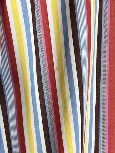 Facconable Paris | Multi-Righe Rosso/Wht/BL/Giallo XXL | 100% Cotone Manica Lunga - Foto 7 di 18