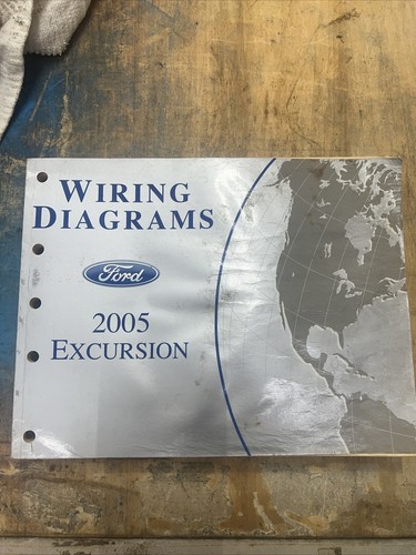 2005 Ford Excursion Factory Original Wiring Diagrams Shop Manual - Picture 1 of 8