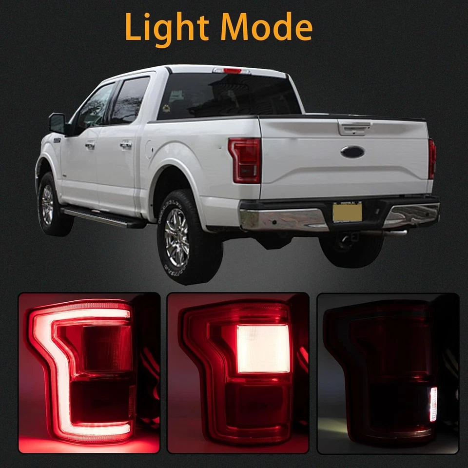 Tail Light Assembly Compatible with 2015-2017 Ford F150 Right Passenger Side LED - Image 4 of 4