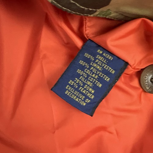 Polo Ralph Lauren Camouflage Hudson Guide Coat Jacket Size Large - Picture 6 of 7