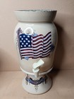 Home & Garden Party Ltd Patriotic Beverage Dispenser American Flag Banner 2003 