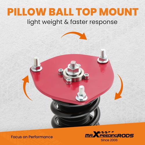 Kit Assetto Regolabile Molle Ammortizzatori for Mitsubishi 3000 GT Coupé Z15A - Picture 2 of 11