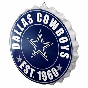 dallas cowboys bottle cap sign est 1960 room bar decor new 13 5