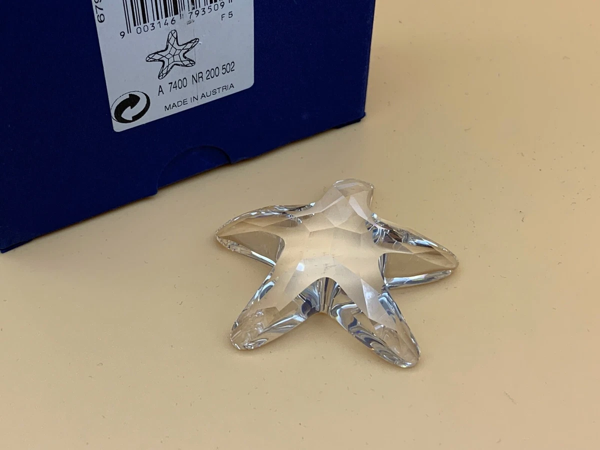 Swarovski Figurine 679350 Starfish 5 5 CM Boxed Very Good
