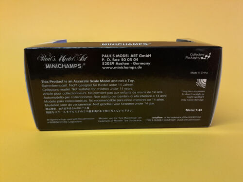 MINICHAMPS 400 704600 1/43 OPEL COMMODORE A STEINMETZ #10 SPA 24 ORE 1970. - Foto 7 di 7