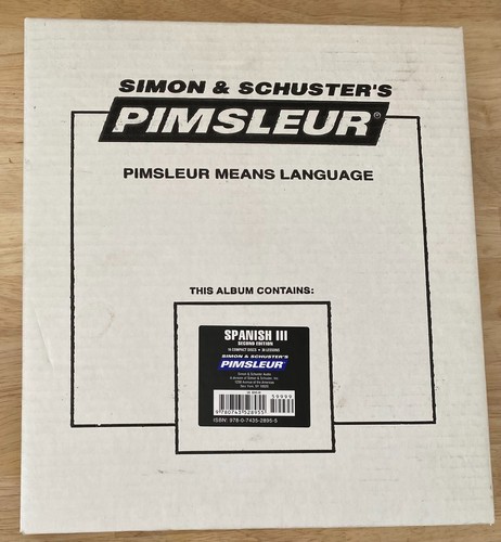 Pimsleur Spanish Level III 3 CD 2nd Ed. Learn Spanish 16 Audio CDs BRAND NEW! - Picture 4 of 4