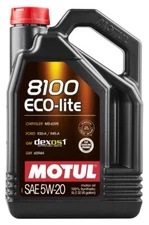 Motul 5L Synthetic Engine Oil 8100 5W20 ECO-LITE Case of 4 109104