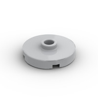 Lego 10X Fliese Rund 2X2 Tile Round 18674 Hellgrau Light Bluish Gray