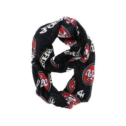 NFL Sheer Infinity Logo Scarf -- Pick Your Team Dallas Cowboys Seahawks Raiders - Picture 27 of 29