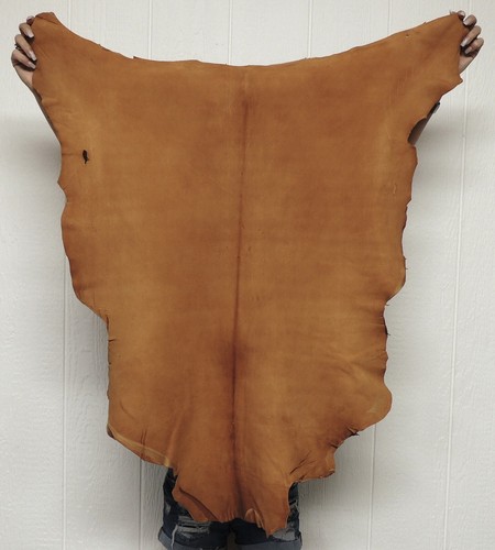 ACORN BUCKSKIN Leather Hide for Native Crafts Clothes Bags Laces Flute Pipe Bags - Picture 24 of 29