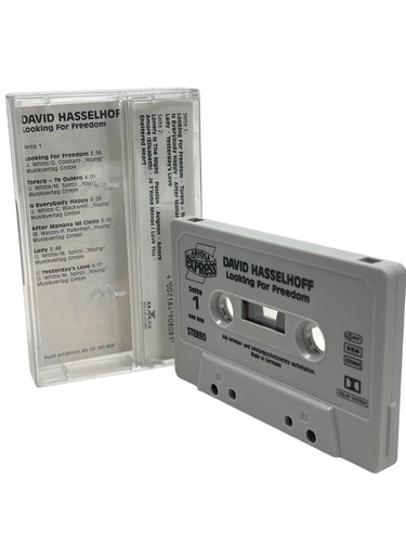 Hasselhoff Looking for Freedom Kassette Ariola Express 1980er - INKgrafix Toys - Picture 4 of 5