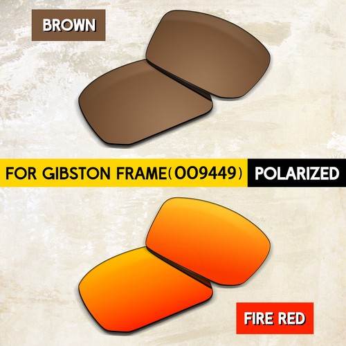 1.5MM POLARIZED Replacement lenses for Oakley Gibston OO9449 61mm Anti-Scratch - Picture 21 of 32
