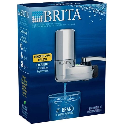 Brita Basic Kitchen Sink On Tap Faucet Water Filter System Filtration Purifier - Picture 14 of 14