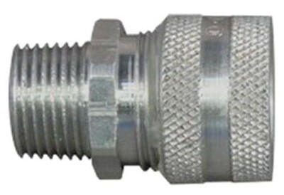 Appleton CG-1850, Cord Connector, 1/2 In Alum L-T Crd And Cbl Conn, 1 PC
