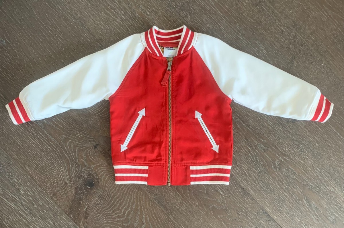 GENUINE KIDS OSHKOSH 2T CIRCUS LION JACKET - CUTE LETTERMAN GENUINE KIDS OSHKOSH 2T CIRCUS LION JACKET - CUTE LETTERMAN