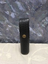 Tex Shoemaker 92A Oc Spray Holder Basket Weave Leather Police Duty Gear#106