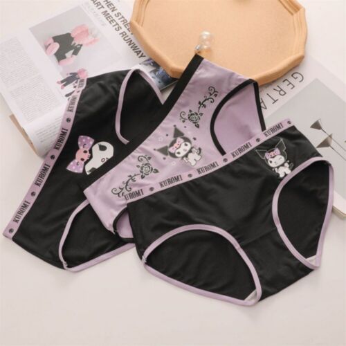 3pcs/set Japanese Kuromi Cinnamoroll panties briefs Underpants Underwear NEW - Picture 7 of 10