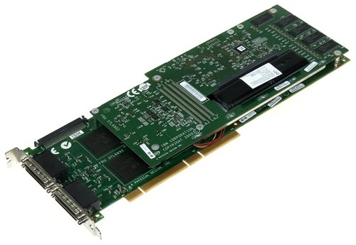 Contrôleur IBM 37L6892 Serveraid 4H SCSI + Bbu 37L6902 Pci-X - Photo 2/2