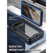 For Google Pixel Fold Case Shockproof Rugged Hybrid Back Protector Cover Blue