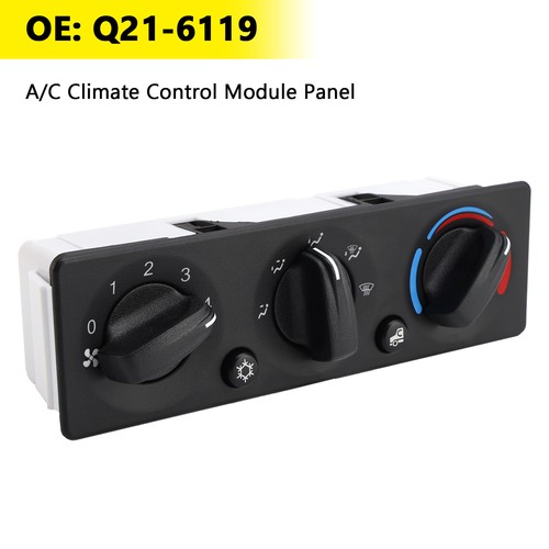 A/C Climate Control Module Panel Q21-6119 for Peterbilt Truck A4 - Picture 2 of 17